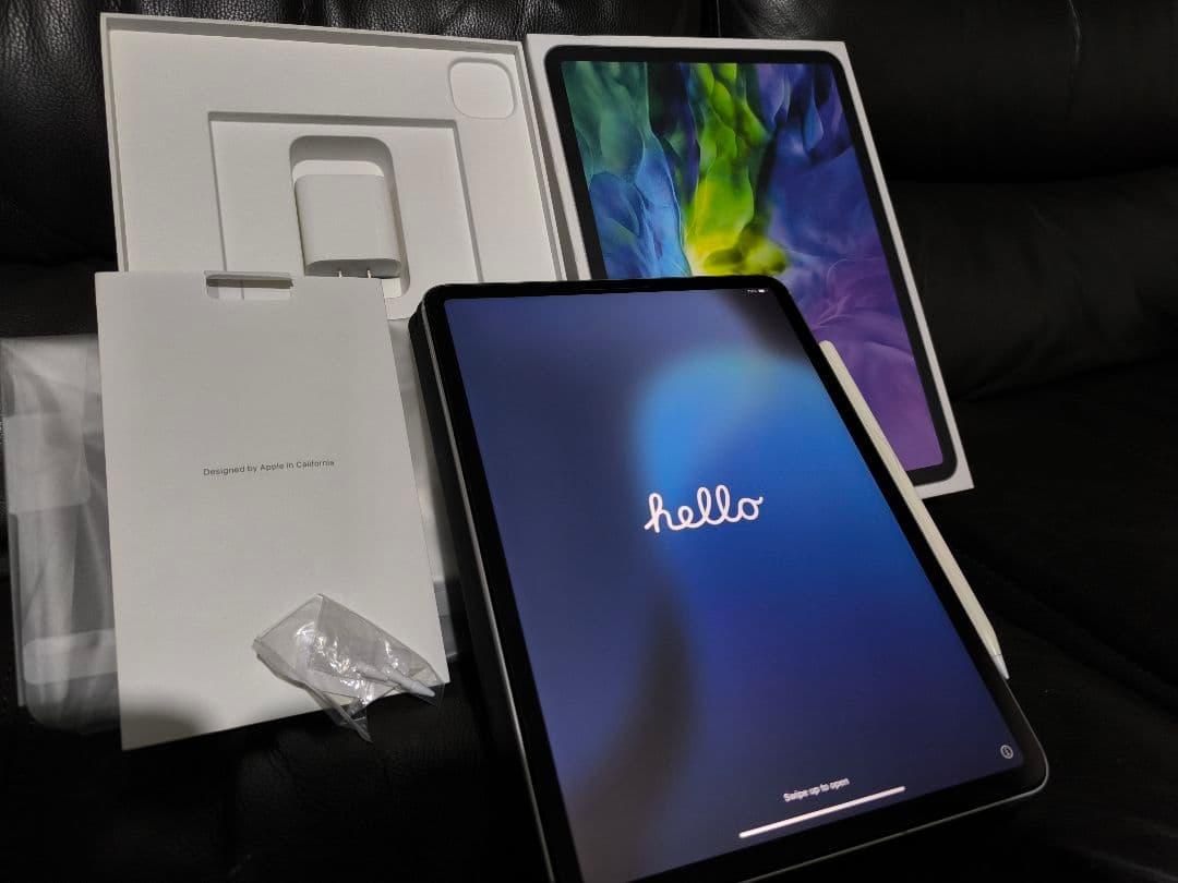 iPad Pro2020 11インチセルラーモデル、Apple Pencil等 11インチiPad Pro Wi‑Fi + Cellularモデル 256GB（標準ガラス搭載