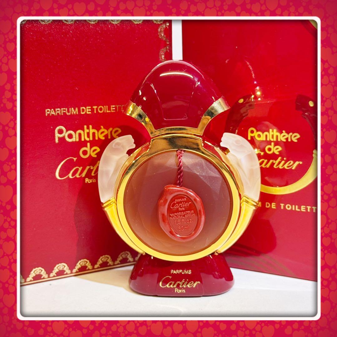 パンテール ドゥ カルティエ パルファムドトワレ 50ml 未使用品 Cartier - 【ほぼ未使用】カルティエ ラパンテール オードトワレ 香水