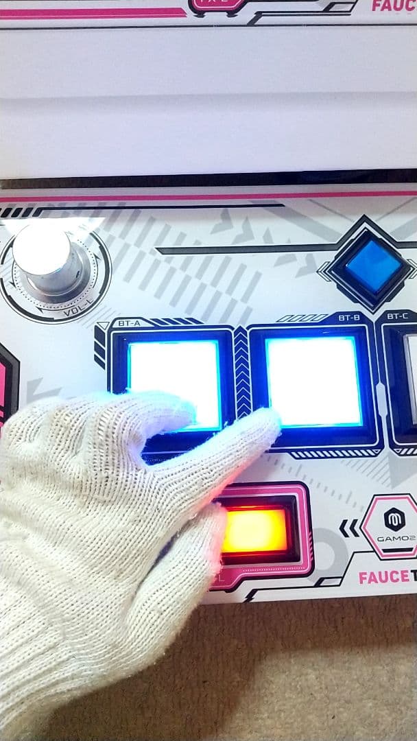 静音化 FAUCETWO コントローラ SDVX サウンドボルテックス オムロン