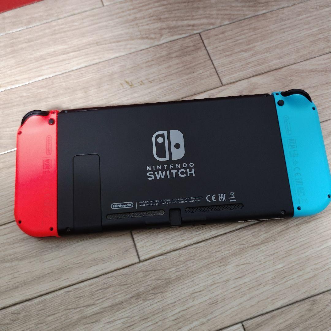 Switch本体 ネオンレッド/ネオンブルー SDカード,ケース付きの通販はau