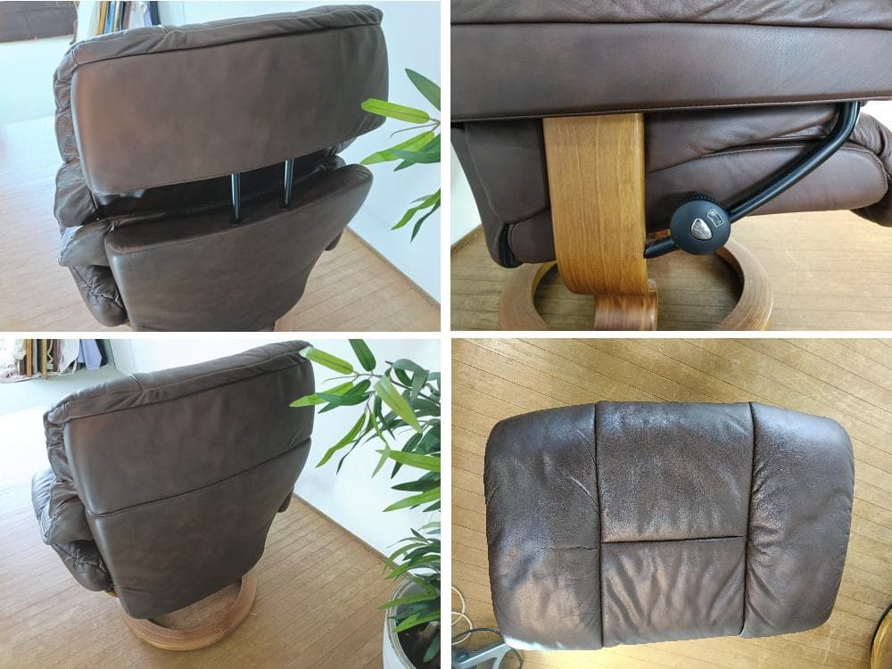 シンタロウ様専用 エコーネス レノ クラシックM ストレスレスチェア 本