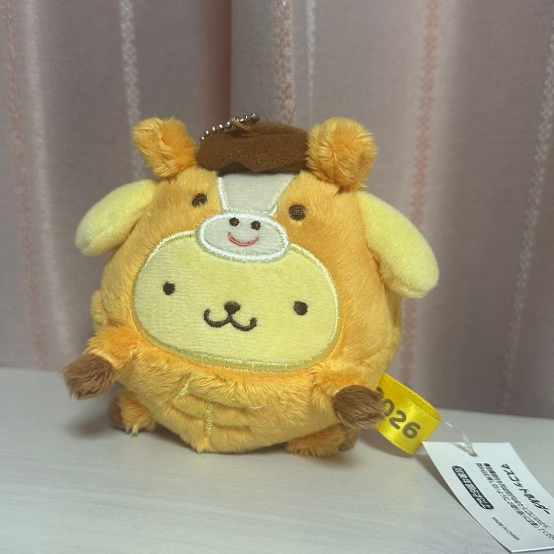 サンリオ 福袋 2026 ポムポムプリン マスコットホルダー 午年 馬