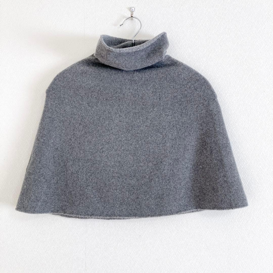 evam eva ウール セーブル タートル ニット スヌード グレー
