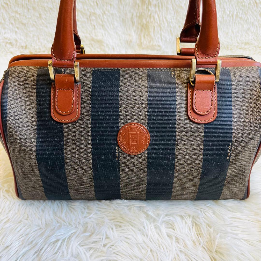 FENDI フェンディ ペカン柄 ハンドバッグ ショルダーバッグ 2way