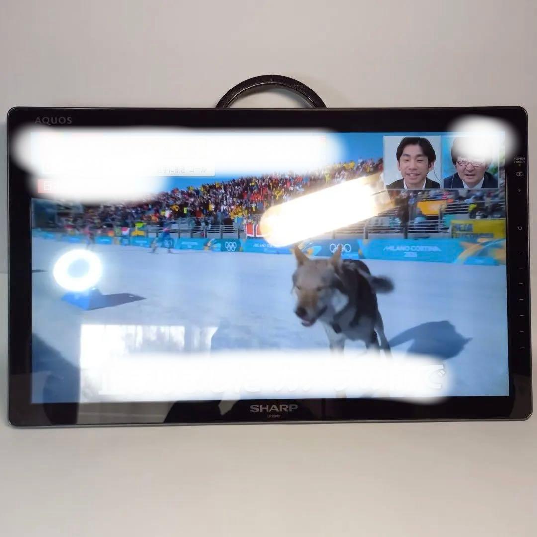 動作品 シャープ 20型 ポータブル液晶テレビ AQUOS LC-20FE1 - メルカリ