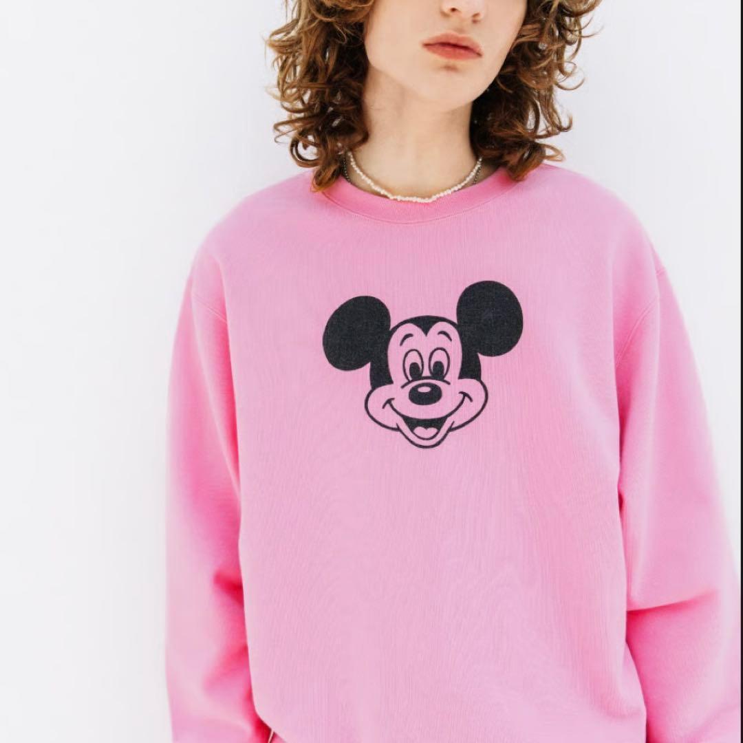 新品未使用☆WCJ ディズニー スウェット ミッキー ピンク - メルカリ