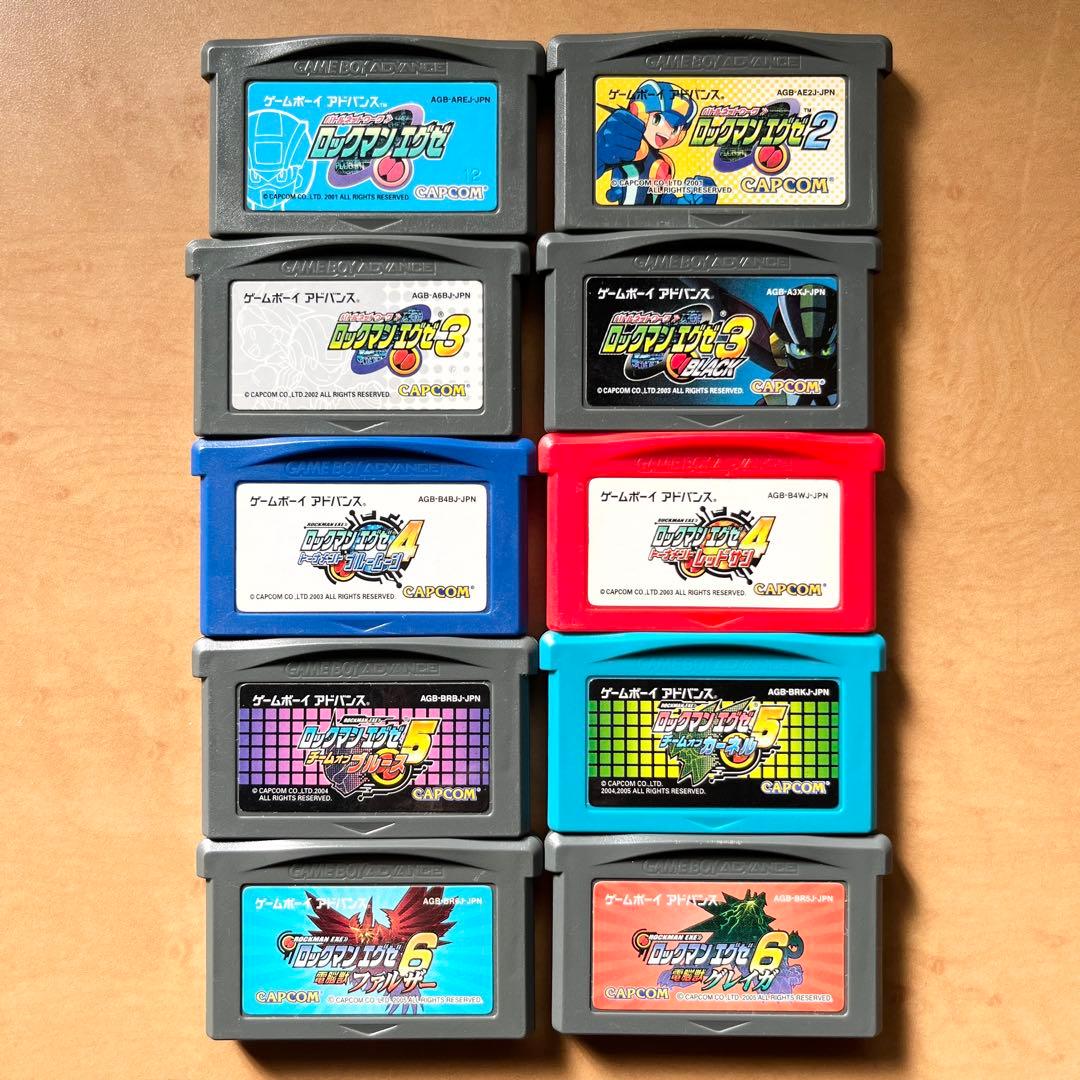 ロックマンエグゼ 123456 アドバンス GBA ソフトのみ - メルカリ