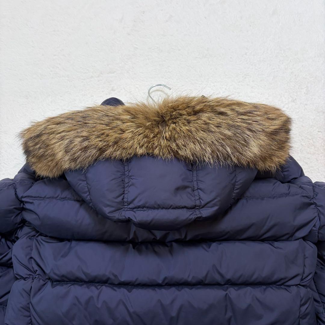 美品】モンクレール クルーニー ダウンジャケット リアルファー