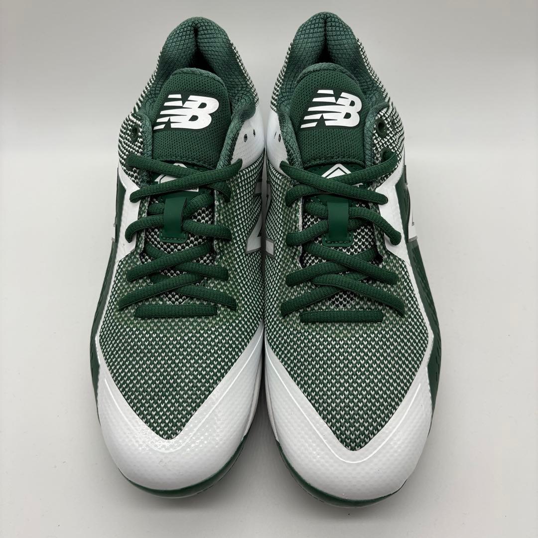 ニューバランス 野球 スパイク グリーン 緑 金具 26.5㎝ ローカット