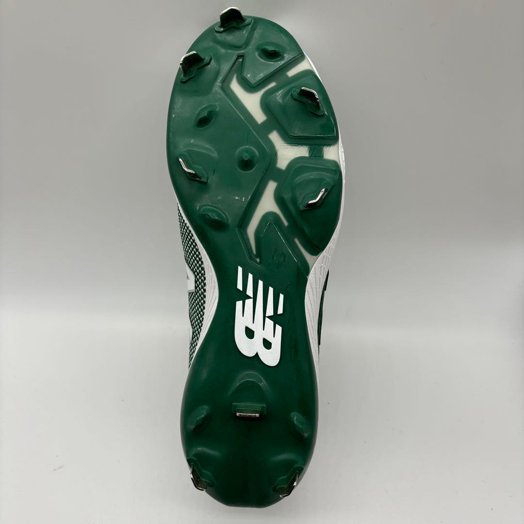 ニューバランス 野球 スパイク グリーン 緑 金具 26.5㎝ ローカット