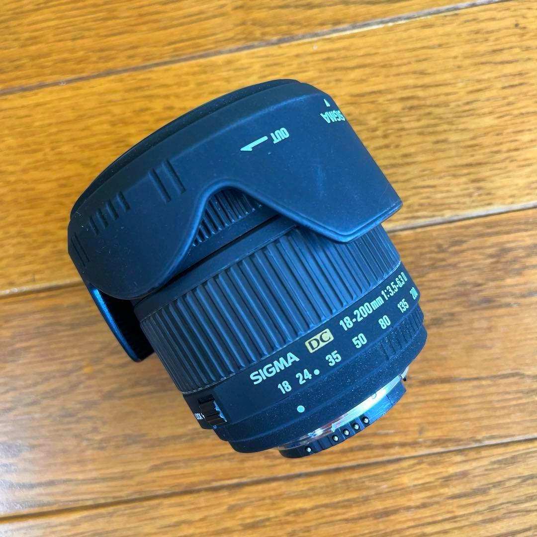 SIGMA ZOOM 18-200mm F3.5-6.3 DC ニコン用