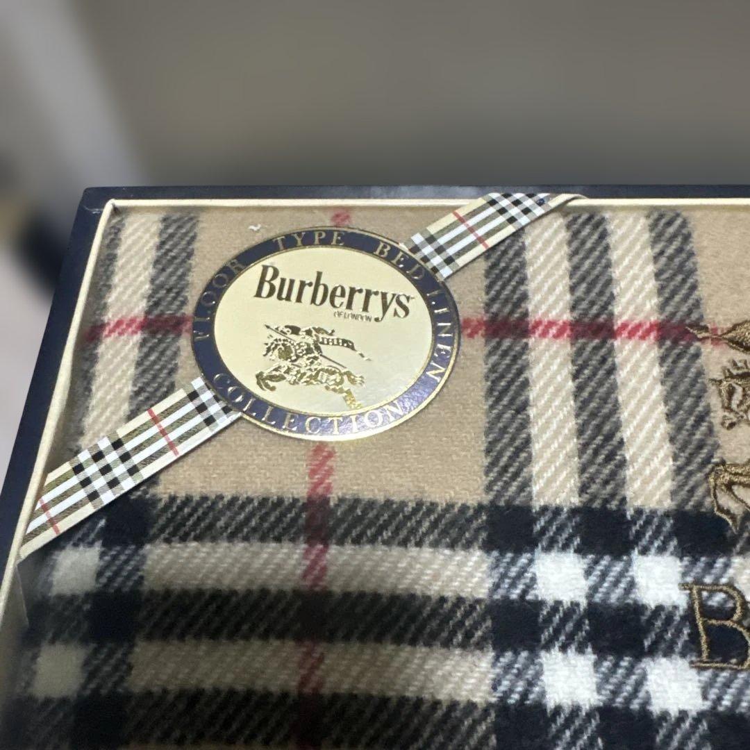 早い者勝ち‼️配送料込‼️Burberrys チェック柄ウールブランケット新品