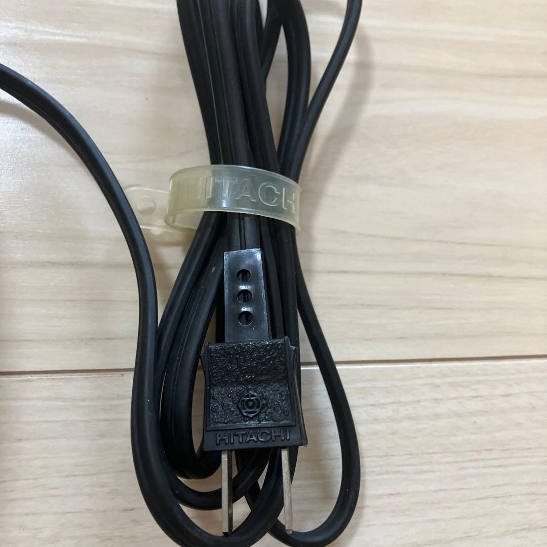 日立 電気コンロ HS-646 電熱 ヒーター 丸型 脚付き 黄色 家電 レトロ