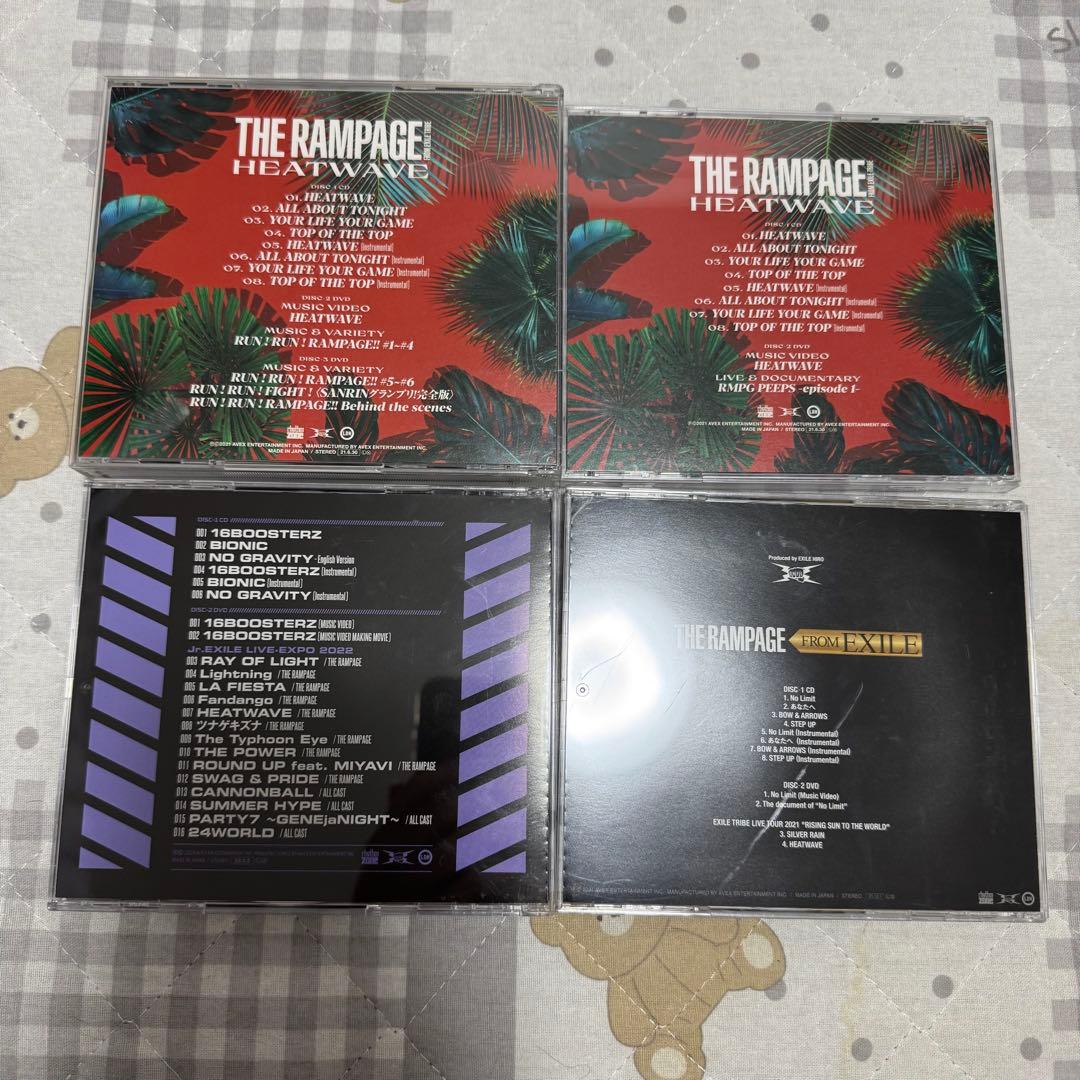 THE RAMPAGE RMPG LIVE DVD CD EXILE セット - メルカリ
