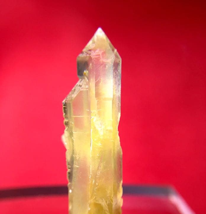 天川村 レモン水晶 B