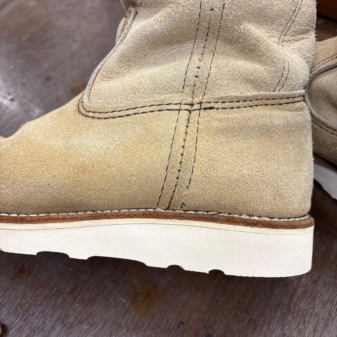 RED WING 8168 ペコス 7 1/2 E Vibram新品ソール - メルカリ