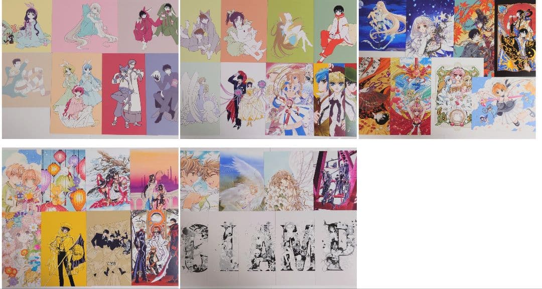 CLAMP展ポストカードBOX(箱なし ポストカード全40種のみ) - メルカリ