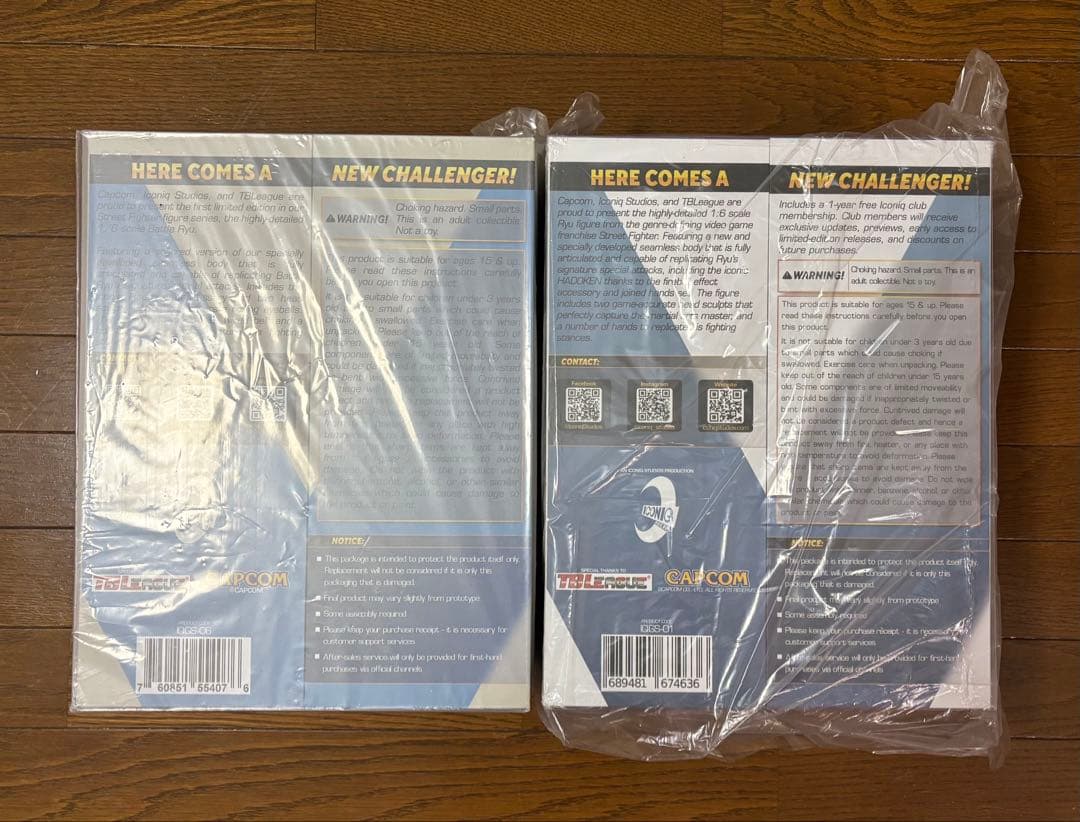 22時まで限定価格 ストリートファイター リュウ 1/6 フィギュア 2体
