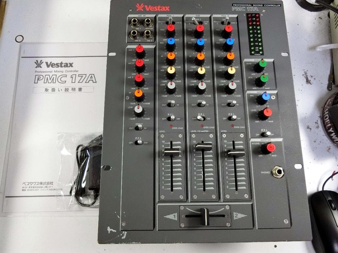 VESTAX PMC-17A　ベスタクス 限定1台！セール価格！ロータリー 美品 VESTAX PMC-17A (PMC17A