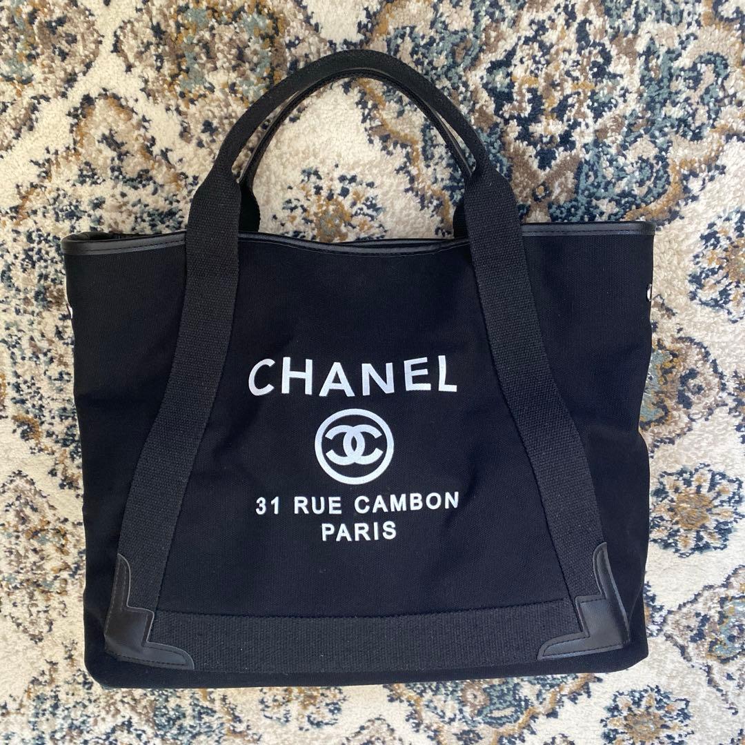 CHANEL ノベルティ トートバッグ キャンバストートバッグ シャネル
