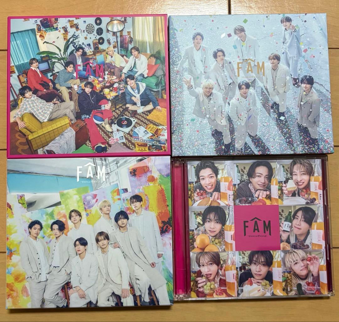 未使用、トレカあり】timelesz FAM 4形態セット - メルカリ