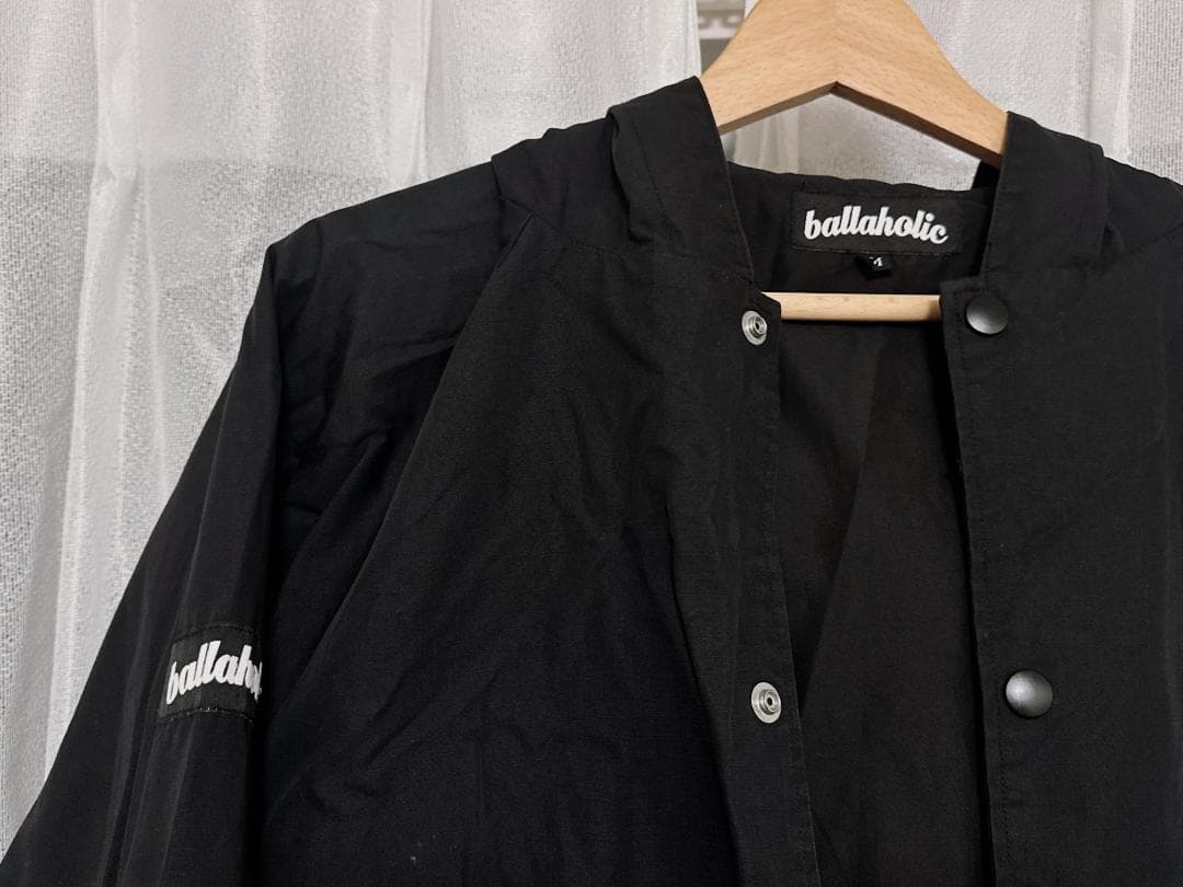 Ballaholic ブラック ナイロンジャケット M