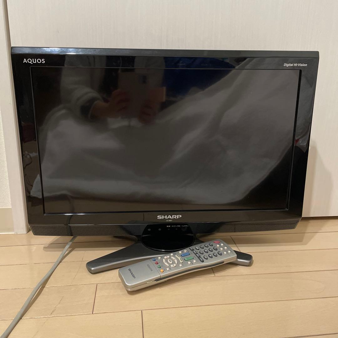 SHARP AQUOS 20型テレビ E E7 LC-20E7-B - メルカリ