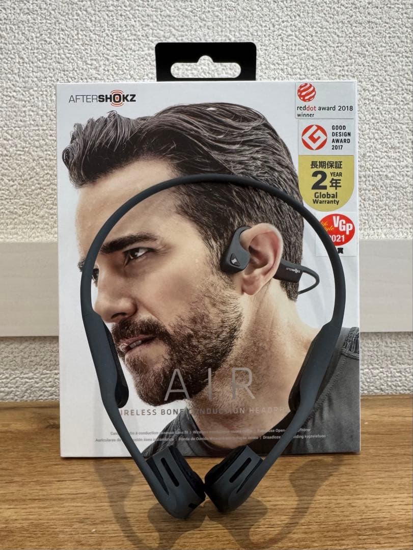 AFTERSHOKZ AIR 骨伝導イヤホン - メルカリ
