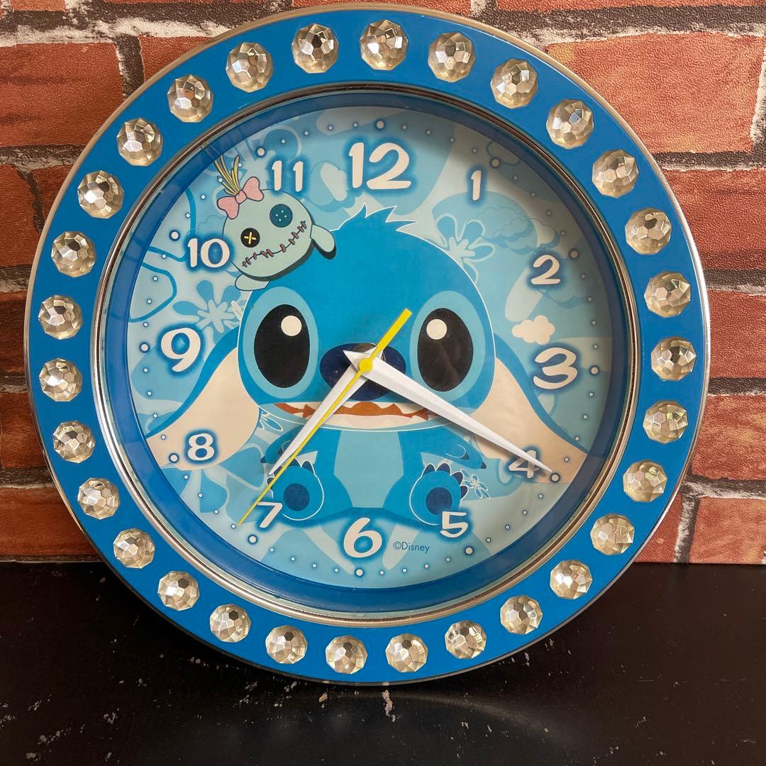 スティッチ 壁掛け時計 - メルカリ