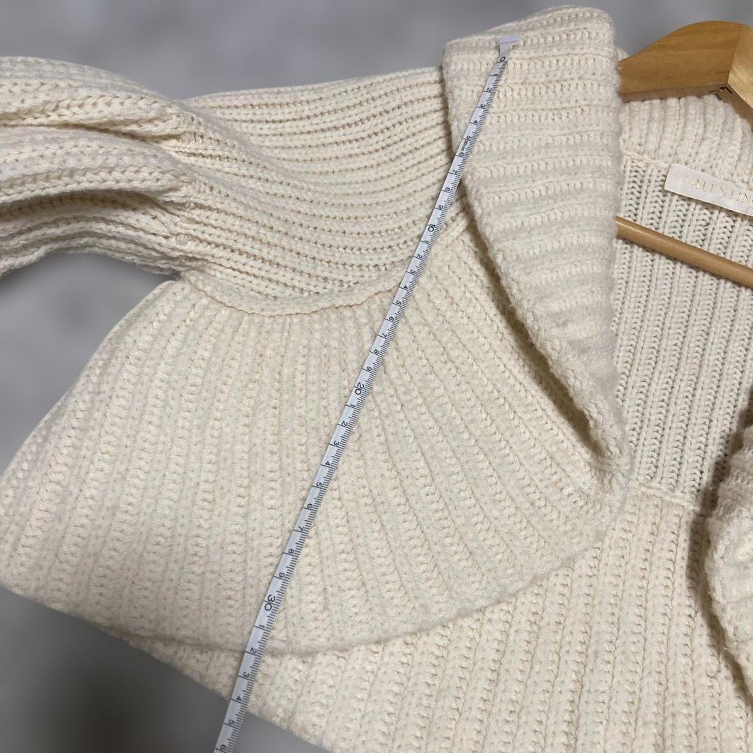 VALENTINO カシミア50%ウール50% カーディガン.ボレロ