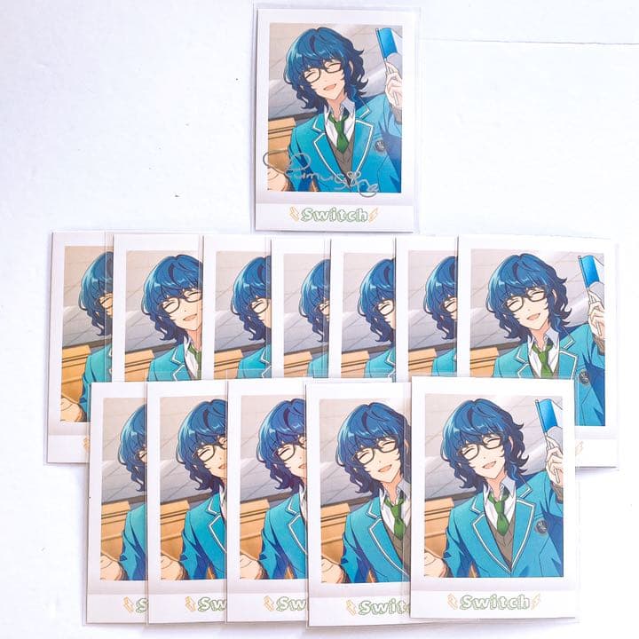 あんスタ ぱしゃこれ ぱしゃっつ 箔押し ノーマル 青葉つむぎ - メルカリ