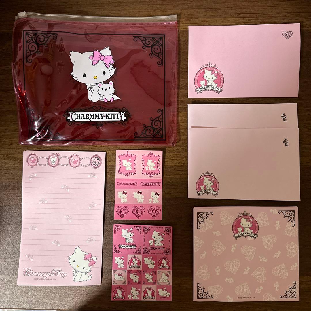 チャーミーキティ レターセット 2種類おまとめ - メルカリ