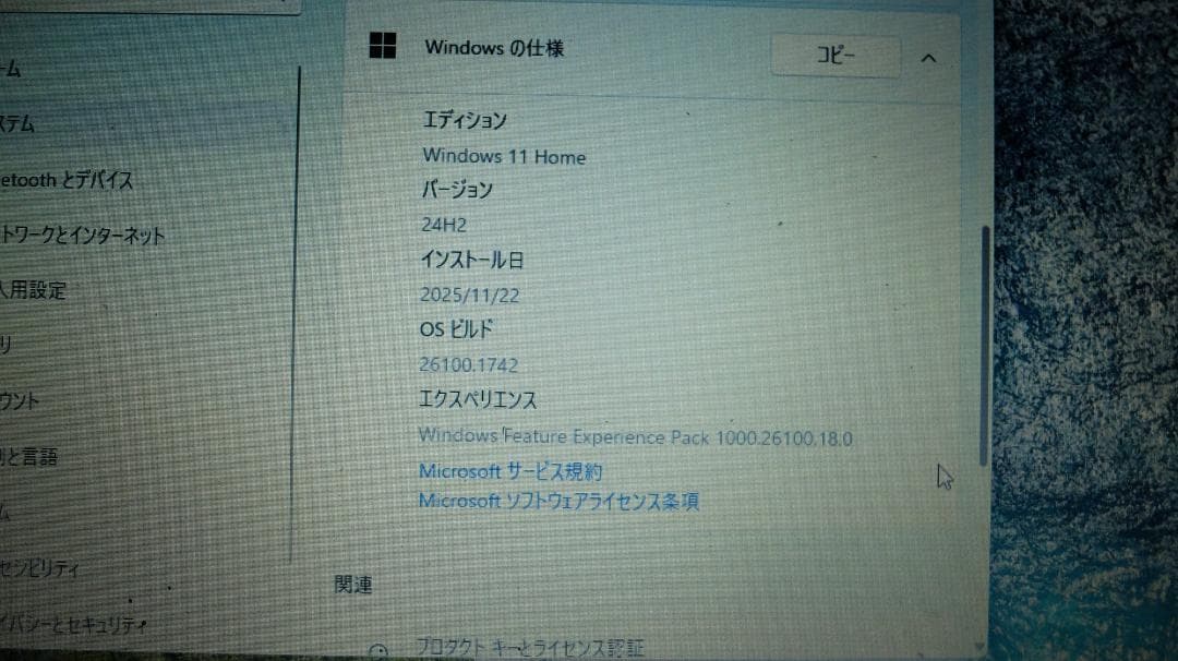 NEC LM750/HS6R Win11 8GB/HDD1TB レッド テンキー