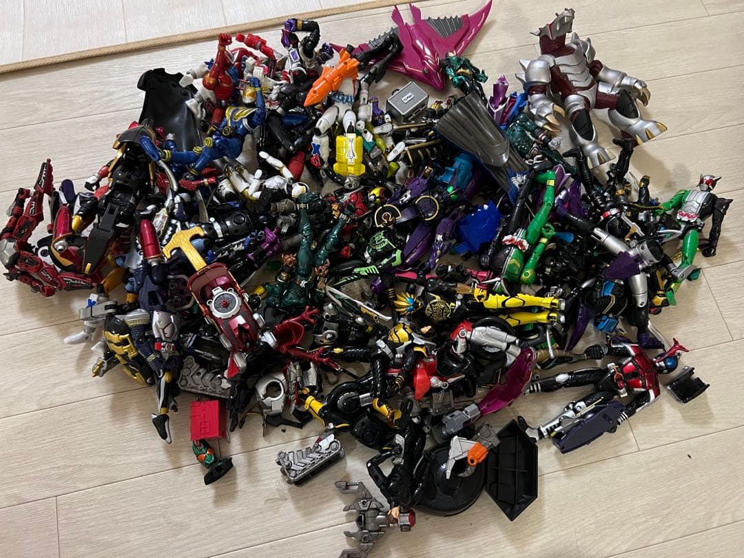 仮面ライダー フィギュア 大量　ジャンク　換装系 レビュー】 バンダイ S.H.Figuarts 仮面ライダーZX [仮面ライダーZX]