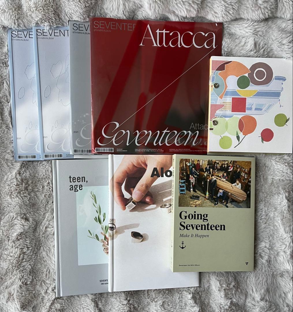 SEVENTEEN アルバム CD まとめ売り - メルカリ