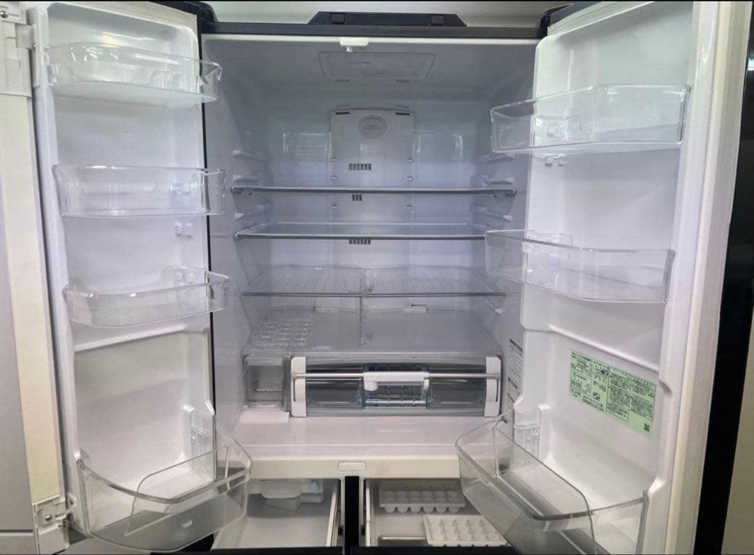 日立 HITACHI R-X5700F 中古美品 6ドア クリスタルミラー - メルカリ