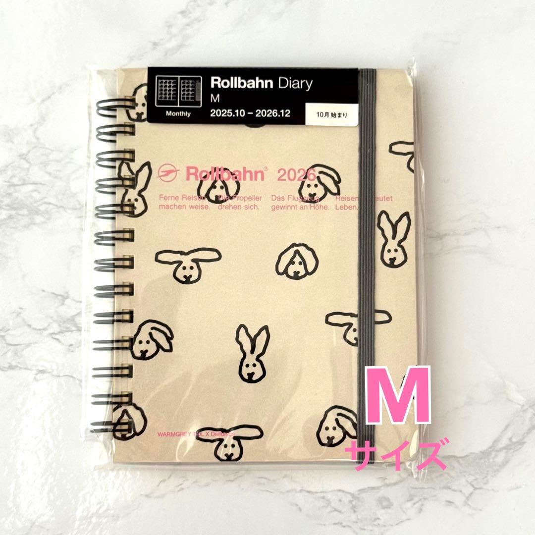 ロルバーンダイアリー2026 WARMGREYTAIL ホワイト M - メルカリ
