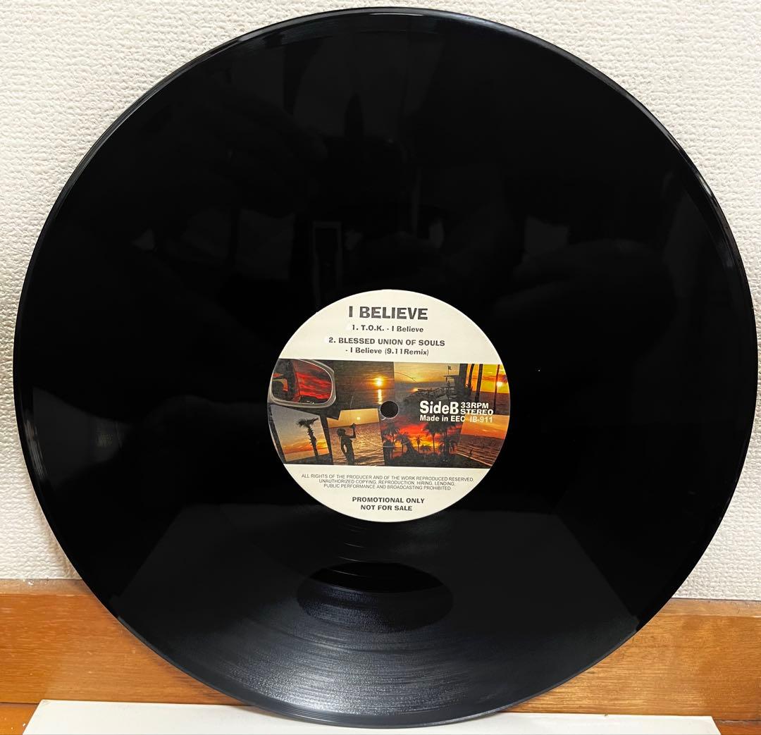 I BELIEVE レゲエ レコード 12' t.o.k reggae 元曲 - メルカリ