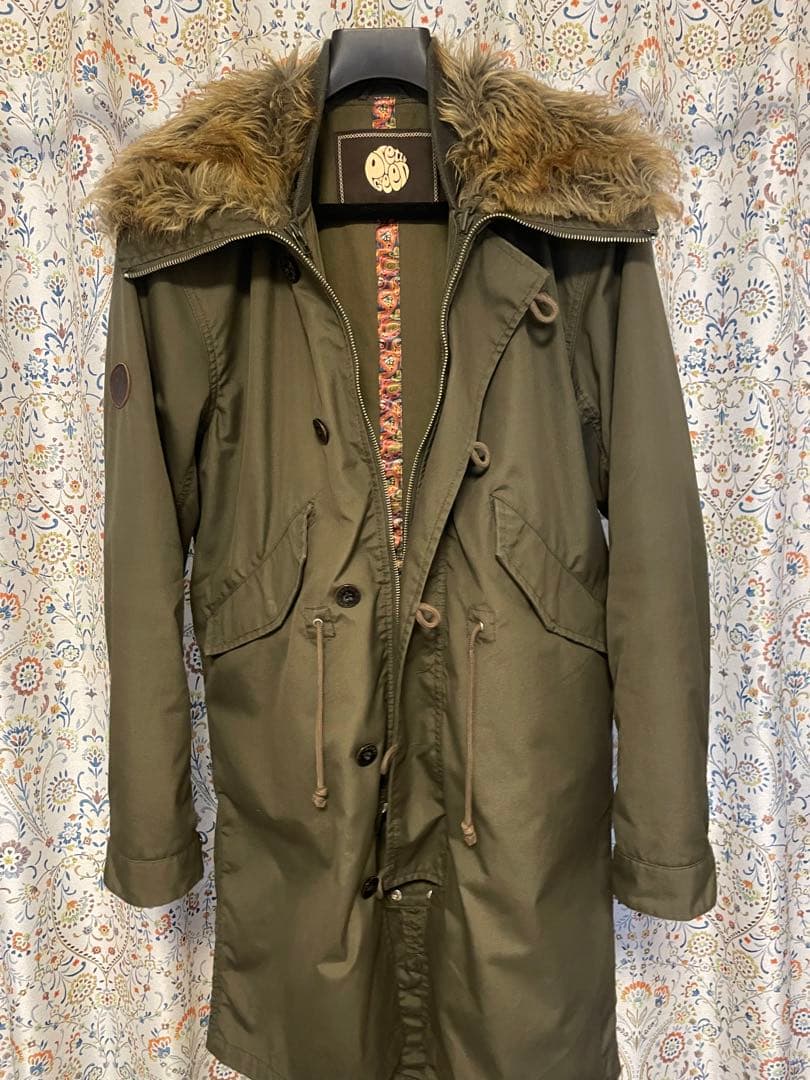 Pretty Green モッズコート ファー付き - メルカリ