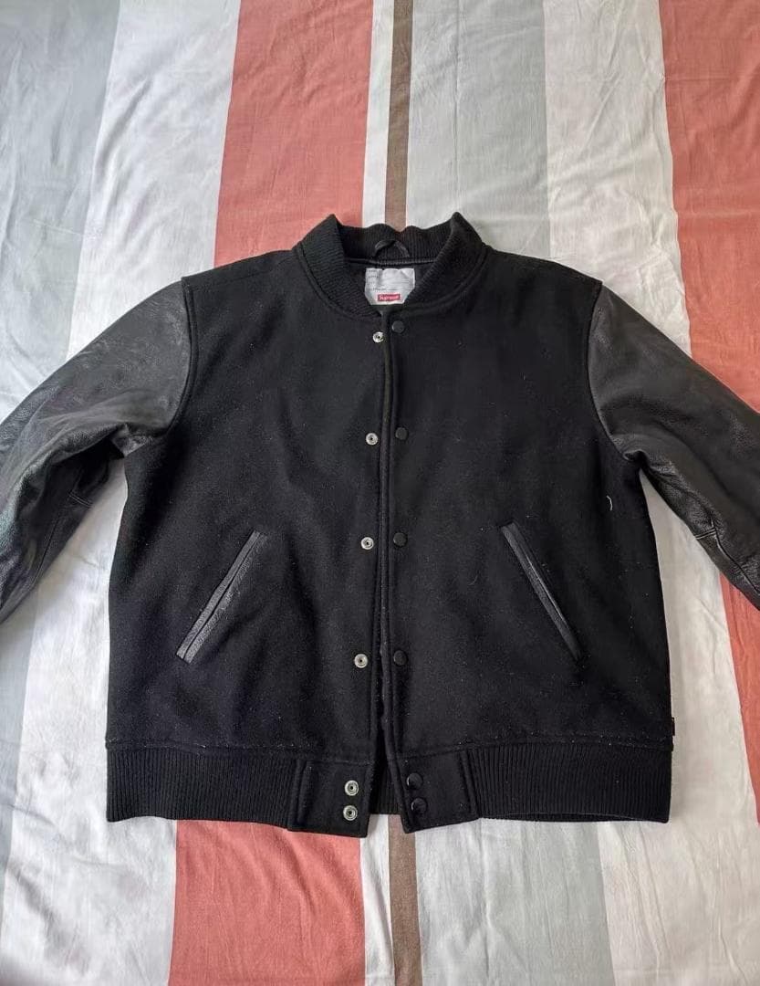 限界割　Supreme Motion Logo Varsity Jacket L Supreme - Motion Logo Varsity Jacket - ParkSIDER