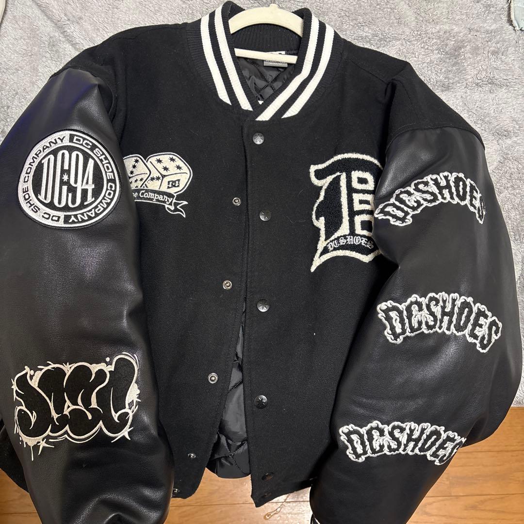 【ほぼ新品】DC Shoes 24VARSITY JACKET スタジャン DC SHOES（ディーシーシューズ） スタジャン 24 VARSITY JACKET/DC
