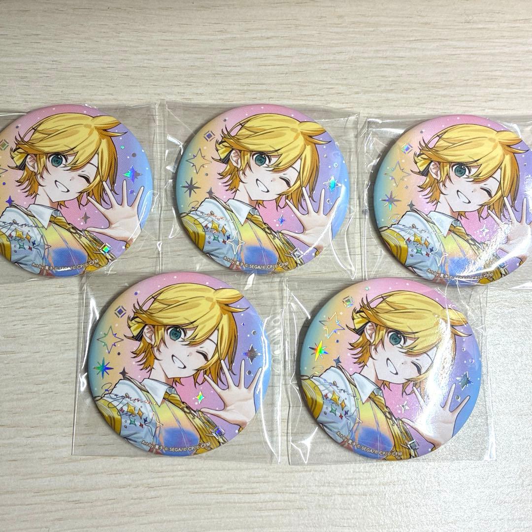 プロセカ 5周年感謝祭 鏡音レン 缶バッジ - メルカリ