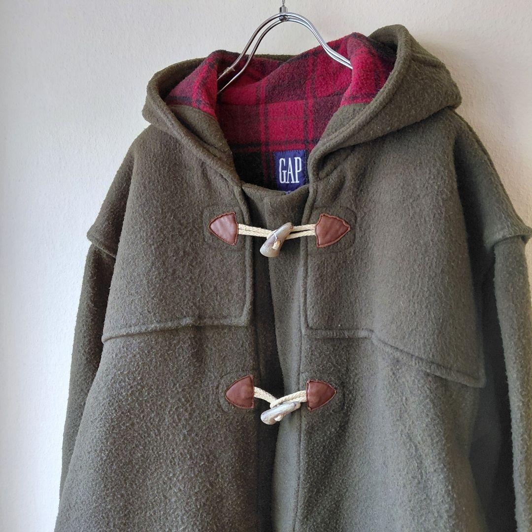 GAP ギャップ オールドギャップ ダッフルコート 90s オリーブブラウン