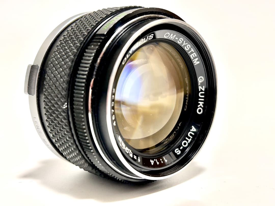 美品☆露出計,ストロボ以外完動 OLYMPUS OM-1 + 50mm F1.4 - メルカリ