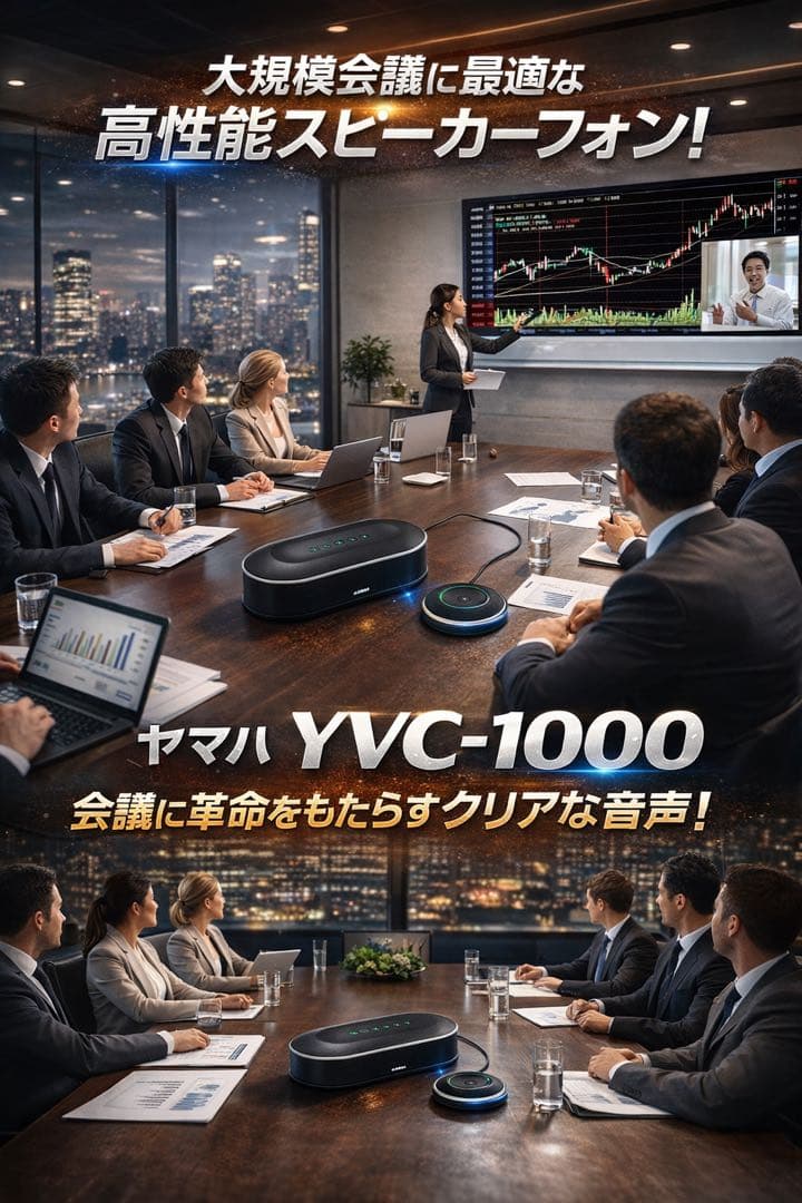 【プロ仕様】YAMAHA YVC-1000 スピーカー　価格変更！！ YVC-1000 特長