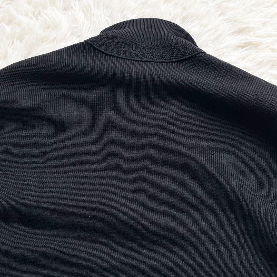 極美品 Lサイズ TOM FORD 007 切替 ダウンニット レザージャケット