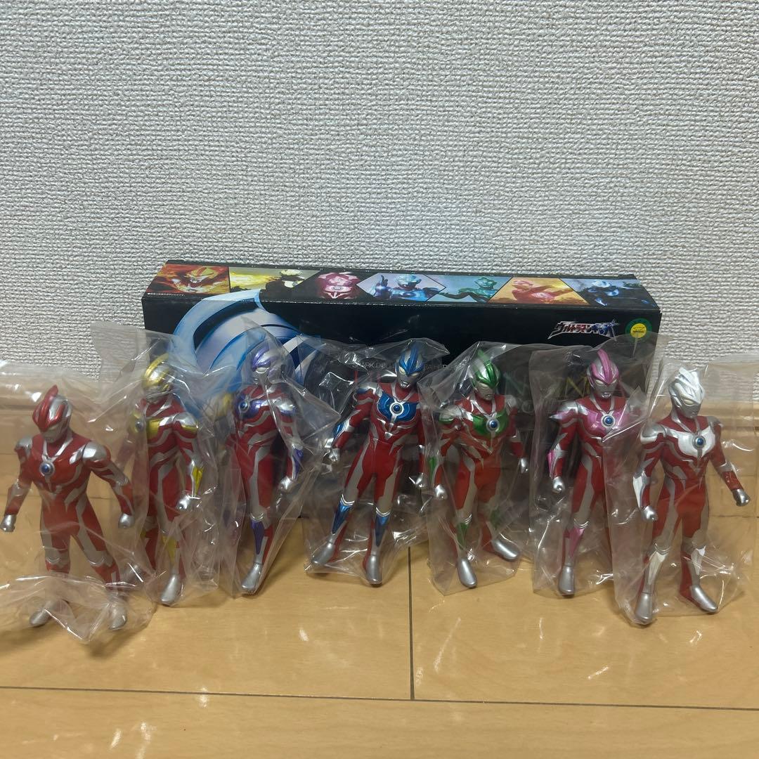 ウルトラマンギンガ セブンカラーズコレクション 全7体 限定ソフビ