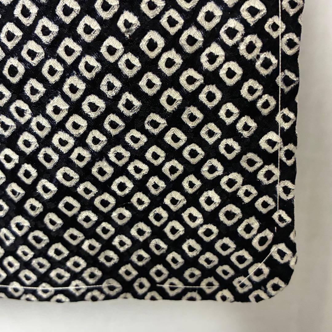 D143 訪問着 絞り 鳥刺繍 花紋 正絹 着物 袷 未使用極美品 着物・浴衣