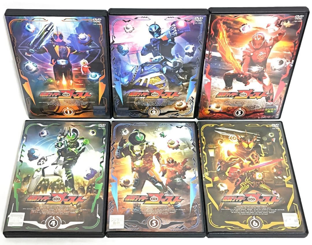 仮面ライダー ゴースト/6作品【DVD】全18巻セット - メルカリ