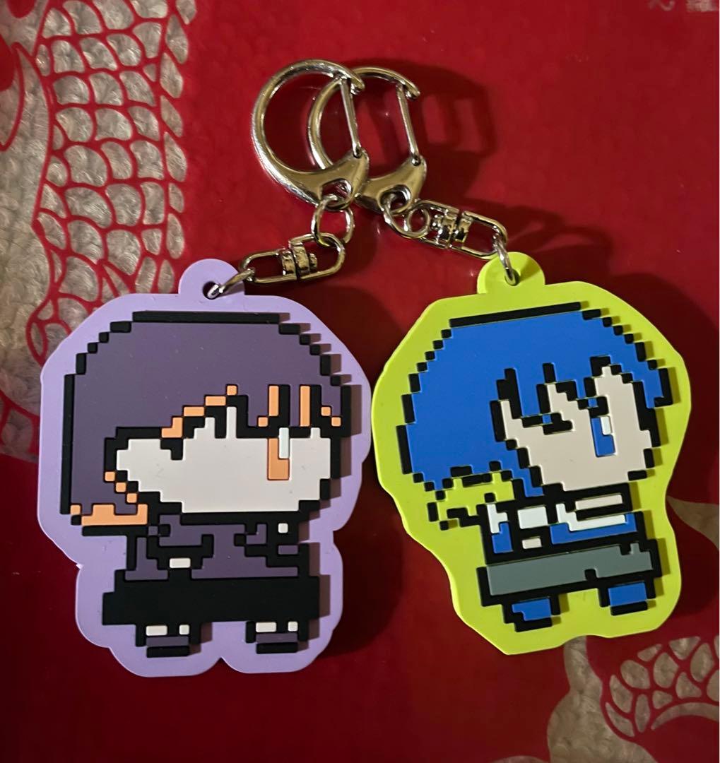 ずっと真夜中でいいのに。ニラちゃんラバーキーホルダー2個セット